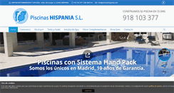 Desktop Screenshot of piscinashispania.com